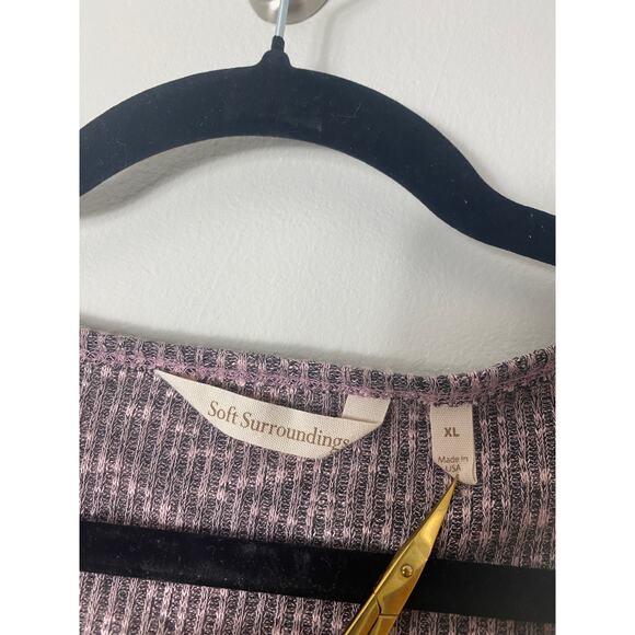 SOFT SURROUNDINGS SWEATER XL KNIT LONGLINE - Picture 4 of 12